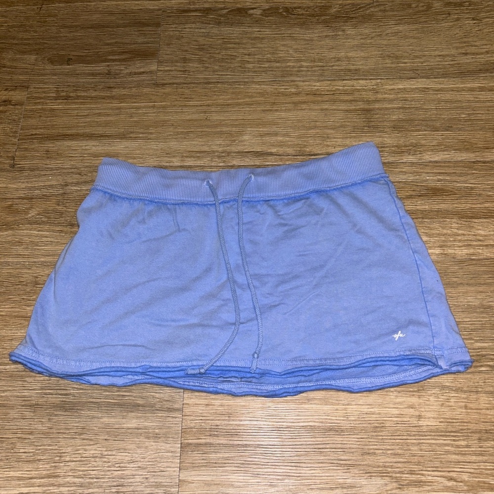 Urban Outfitters Out From Under Faye Mini Skirt Size L Blue